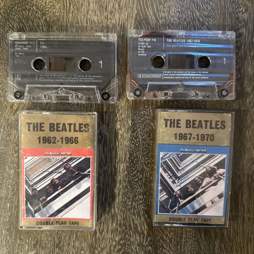 The Beatles – 1962-1966 & 1967-1970 - 2 Cassettes Double Play Tape